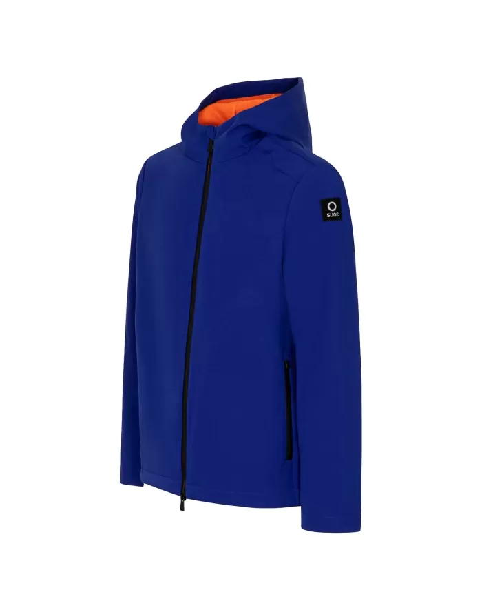 Giubbino uomo nautical/blu orange logato GBS53001U FLAMINIO| SUNS Giubbino uomo nautical/blu orange logato GBS53001U FLAMINIO| SUNS