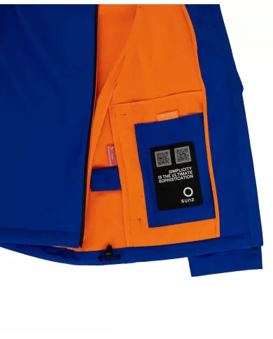 Giubbino uomo nautical/blu orange logato GBS53001U FLAMINIO| SUNS Giubbino uomo nautical/blu orange logato GBS53001U FLAMINIO| SUNS