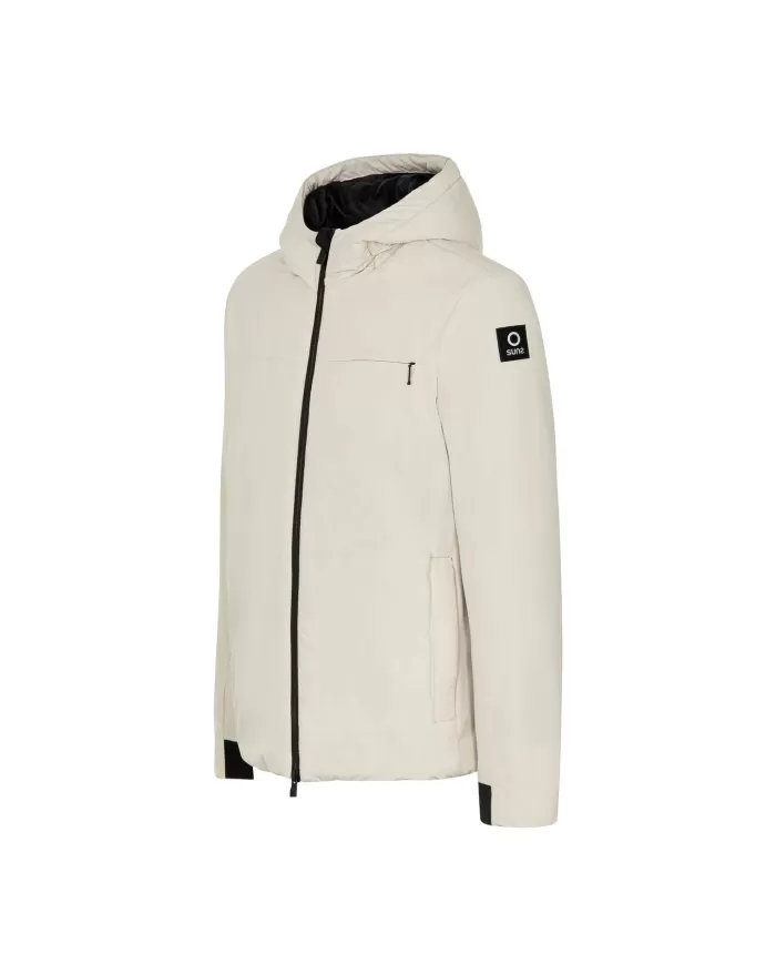 Giubbino uomo sabbia waterproof GBS53038U AURELIO VELOUR | SUNS Giubbino uomo sabbia waterproof GBS53038U AURELIO VELOUR | SUNS