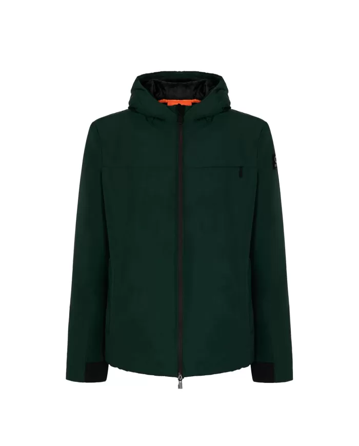 Giubbotto uomo verde regular GBS53038U AURELIO VELOUR | SUNS Giubbotto uomo verde regular GBS53038U AURELIO VELOUR | SUNS