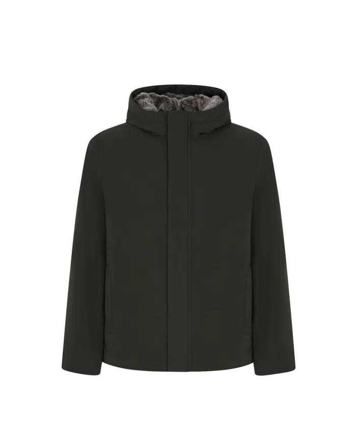 Giubbotto uomo militare con cappuccio GBS53046U MONTEBIANCO | SUNS Giubbotto uomo militare con cappuccio GBS53046U MONTEBIANCO | SUNS