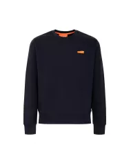 Felpa uomo dark blu in cotone MFS53003U GIPO FLAG| SUNS