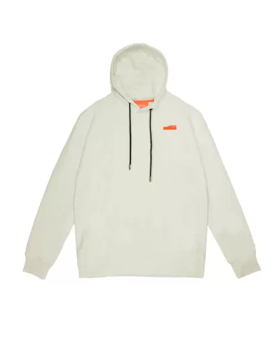 Felpa uomo bianca in cotone MFS53004U CLAUDIO FLAG | SUNS Felpa uomo bianca in cotone MFS53004U CLAUDIO FLAG | SUNS