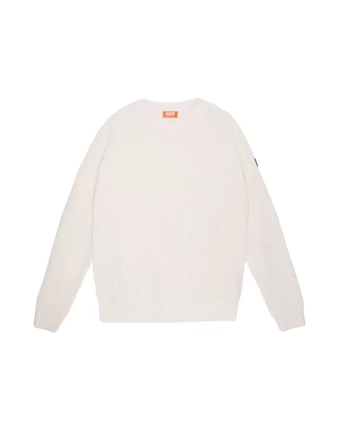 Maglia uomo off white in cotone MGS53008U CARLOS | SUNS Maglia uomo off white in cotone MGS53008U CARLOS | SUNS