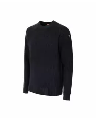 Maglia uomo nero in cotone MGS53008U CARLOS| SUNS