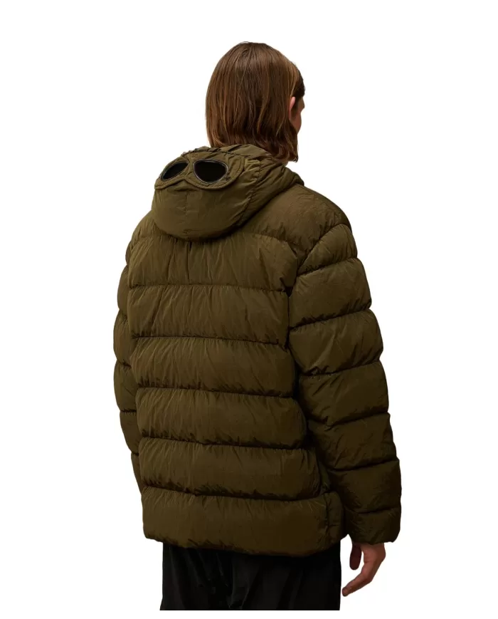 Piumino uomo Green con lenti abbinate MOW079A 005904G | C.P. Company