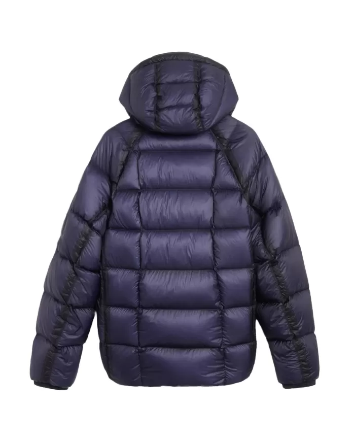 Piumino uomo Blue con lente su taschino MOW210A 006099A | C.P. Company Piumino uomo Blue con lente su taschino MOW210A 006099A | C.P. Company