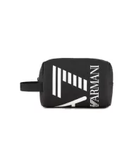 Beauty uomo nero case con maxi logo bianco 24076 3R910 | EA7