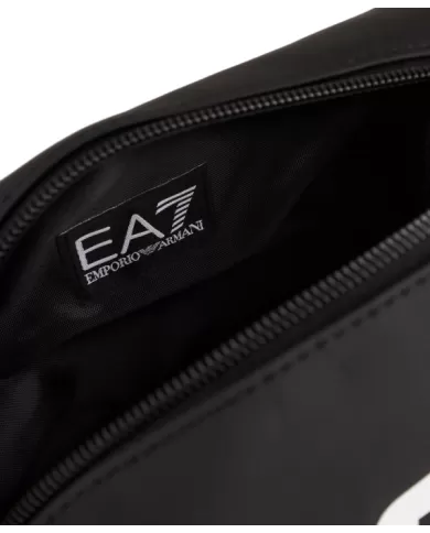 Beauty uomo nero case con maxi logo bianco 24076 3R910 | EA7