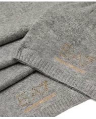 Cappello e Sciarpa donna grey con logo borchiato 282000 4F200 | EA7