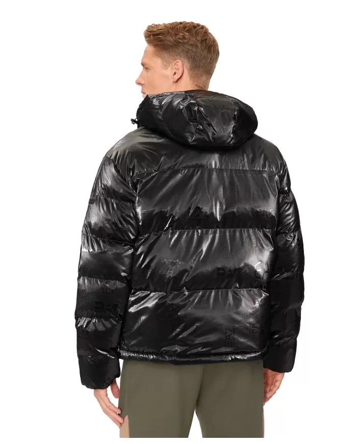 Piumino uomo nero regular con motivo stampato 6DPB34 PNHMZ | EA7 Piumino uomo nero regular con motivo stampato 6DPB34 PNHMZ | EA7