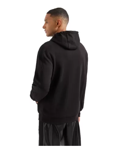 Felpa uomo nera oversize in cotone 6DOM02 PJVTZ | EA7 Felpa uomo nera oversize in cotone 6DOM02 PJVTZ | EA7