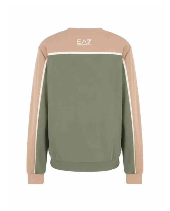 Felpa Uomo in cotone regular bicolore BEETLE 6DPM35 PJ16Z | EA7 Felpa Uomo in cotone regular bicolore BEETLE 6DPM35 PJ16Z | EA7