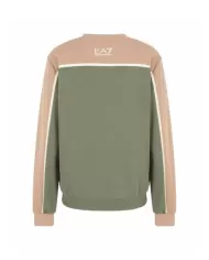 Felpa Uomo in cotone regular bicolore BEETLE 6DPM35 PJ16Z | EA7