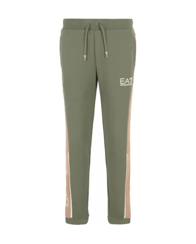 Pantalone uomo slim gym bicolore beetle in cotone 6DPP72 PJ16Z | EA7 Pantalone uomo slim gym bicolore beetle in cotone 6DPP72 PJ16Z | EA7