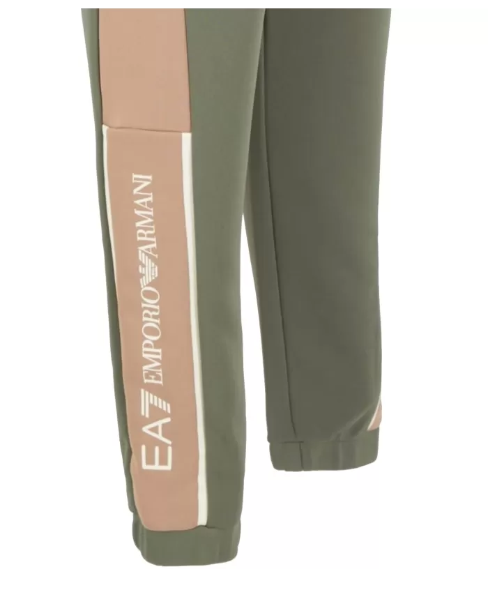 Pantalone uomo slim gym bicolore beetle in cotone 6DPP72 PJ16Z | EA7 Pantalone uomo slim gym bicolore beetle in cotone 6DPP72 PJ16Z | EA7