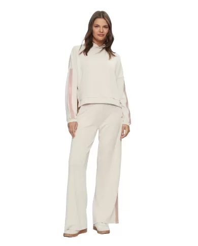 Tuta donna withe regular con stripes e stemma logato 6DTV59 TJZBZ| EA7 Tuta donna withe regular con stripes e stemma logato 6DTV59 TJZBZ| EA7