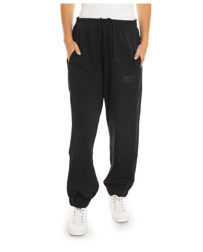 Pantaloni uomo nero oversize stile streetwear 6DUP02 PJZKZ | EA7 Pantaloni uomo nero oversize stile streetwear 6DUP02 PJZKZ | EA7