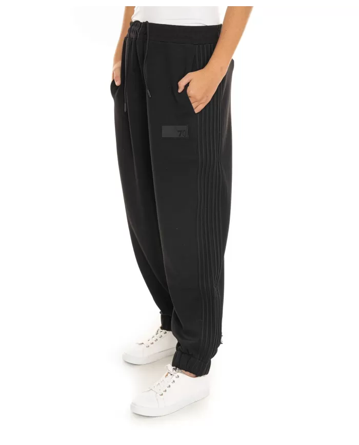Pantaloni uomo nero oversize stile streetwear 6DUP02 PJZKZ | EA7 Pantaloni uomo nero oversize stile streetwear 6DUP02 PJZKZ | EA7