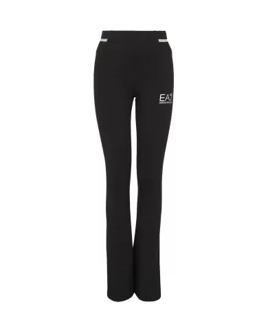 Leggings donna neri in cotone con stampa avanti 8NTP68 TJ01Z | EA7 Leggings donna neri in cotone con stampa avanti 8NTP68 TJ01Z | EA7