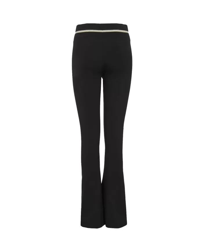 Leggings donna neri in cotone con stampa avanti 8NTP68 TJ01Z | EA7 Leggings donna neri in cotone con stampa avanti 8NTP68 TJ01Z | EA7