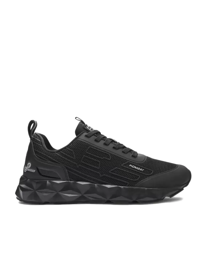 Sneakers uomo black/silver con rifiniture logate X8X154 XK357| EA7 Sneakers uomo black/silver con rifiniture logate X8X154 XK357| EA7