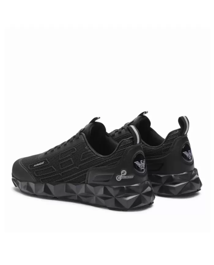 Sneakers uomo black/silver con rifiniture logate X8X154 XK357| EA7 Sneakers uomo black/silver con rifiniture logate X8X154 XK357| EA7