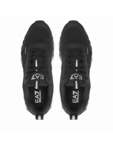 Sneakers uomo black/silver con rifiniture logate X8X154 XK357| EA7