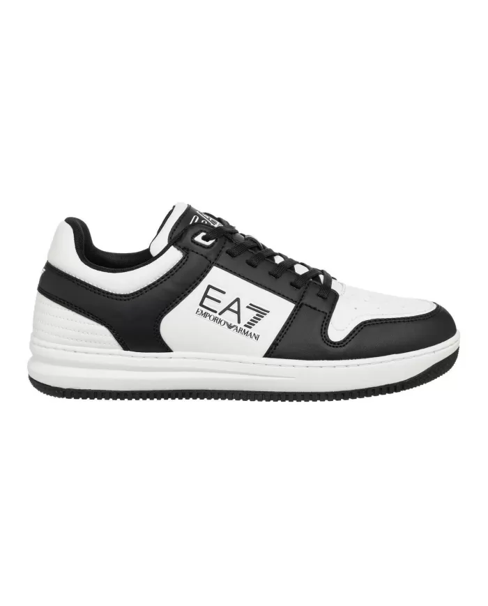 Sneakers nere e bianche uomo stile skater | EA7 Sneakers nere e bianche uomo stile skater | EA7