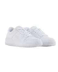 EA7 Sneakers uomo stile skater X8X189 XK404 SLASHER A-EP in PL con logo e suola con incisioni U260 full wht+antartica