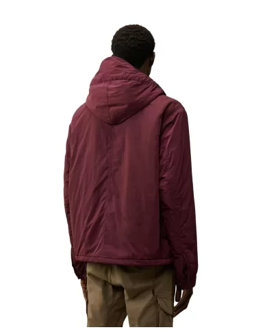 Giubbotto uomo Bordeaux con cappuccio MOW130A 005904G| C.P. Company Giubbotto uomo Bordeaux con cappuccio MOW130A 005904G| C.P. Company