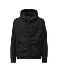 Giubbotto uomo nero con doppio cappuccio MOW130A 005904G| C.P. Company
