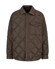 Giubbino uomo olive trapuntato con tasca 6DZB04 ZN4XZ| ARMANI EXCHANGE