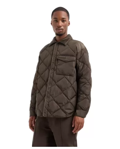 Giubbino uomo olive trapuntato con tasca 6DZB04 ZN4XZ| ARMANI EXCHANGE Giubbino uomo olive trapuntato con tasca 6DZB04 ZN4XZ| ARMANI EXCHANGE