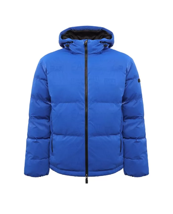 Piumino uomo lapis blue regular con motivo stampato 6DPB34 PNHMZ | EA7 Piumino uomo lapis blue regular con motivo stampato 6DPB34 PNHMZ | EA7