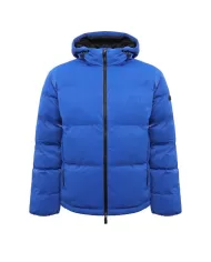 Piumino uomo lapis blue regular con motivo stampato 6DPB34 PNHMZ | EA7