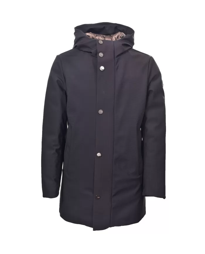 Parka uomo nero waterproof con cappuccio HE744015 FROST | HESKIMO Parka uomo nero waterproof con cappuccio HE744015 FROST | HESKIMO
