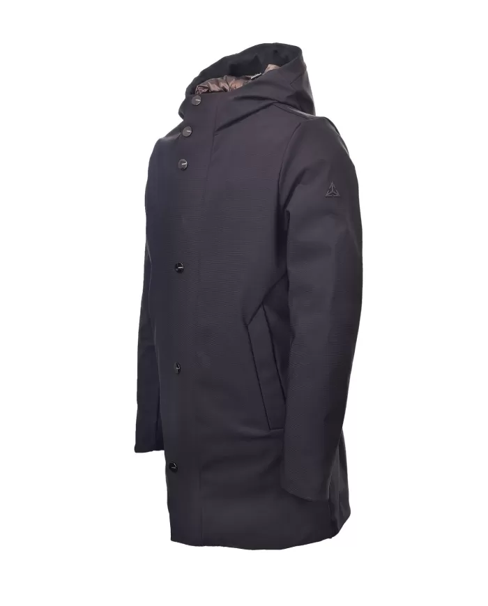 Parka uomo nero waterproof con cappuccio HE744015 FROST | HESKIMO Parka uomo nero waterproof con cappuccio HE744015 FROST | HESKIMO