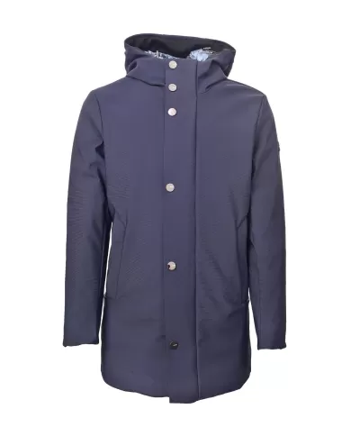 Parka uomo blu waterproof con cappuccio HE744015 FROST | HESKIMO Parka uomo blu waterproof con cappuccio HE744015 FROST | HESKIMO