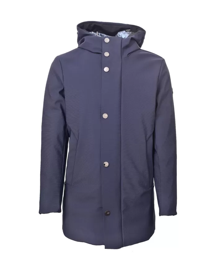 Parka uomo blu waterproof con cappuccio HE744015 FROST | HESKIMO Parka uomo blu waterproof con cappuccio HE744015 FROST | HESKIMO
