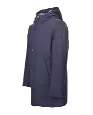 Parka uomo blu waterproof con cappuccio HE744015 FROST | HESKIMO