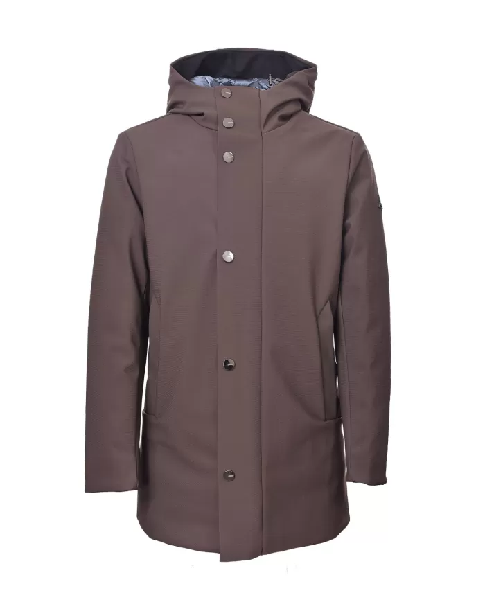 Parka uomo marrone waterproof con cappuccio HE744015 FROST | HESKIMO Parka uomo marrone waterproof con cappuccio HE744015 FROST | HESKIMO