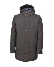 Parka uomo militare waterproof con cappuccio HE744015 FROST | HESKIMO