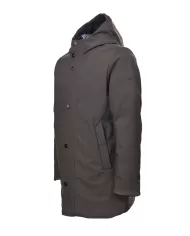Parka uomo militare waterproof con cappuccio HE744015 FROST | HESKIMO