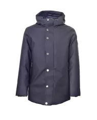 Giaccone uomo blu waterproof con cappuccio HE744016 SLEEK | HESKIMO
