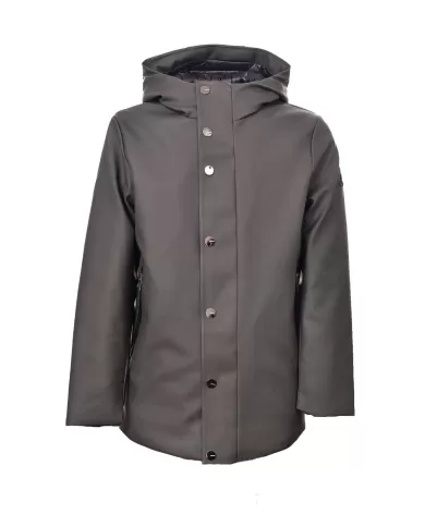 Giaccone uomo militare waterproof con cappuccio HE744016 SLEEK|HESKIMO Giaccone uomo militare waterproof con cappuccio HE744016 SLEEK|HESKIMO