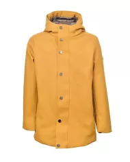 Giaccone uomo senape waterproof con cappuccio HE744016 SLEEK | HESKIMO