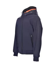 Bomber uomo blu in nylon con cappuccio HE744023 TUNDRA |HESKIMO Bomber uomo blu in nylon con cappuccio HE744023 TUNDRA |HESKIMO