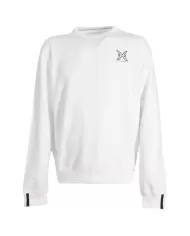 Felpa uomo bianca in cotone regular UMA24002FEP8 |RICHMOND