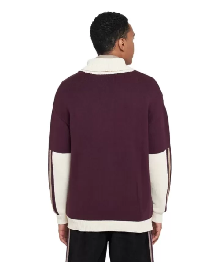 Cardigan uomo bicolore in cotone UMA24052CDML | RICHMOND Cardigan uomo bicolore in cotone UMA24052CDML | RICHMOND